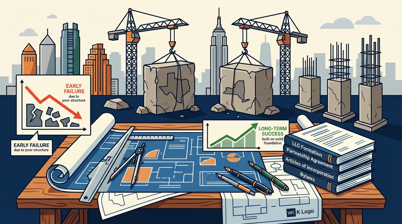 How to Structure a New Business Entity: Texas & NY Guide