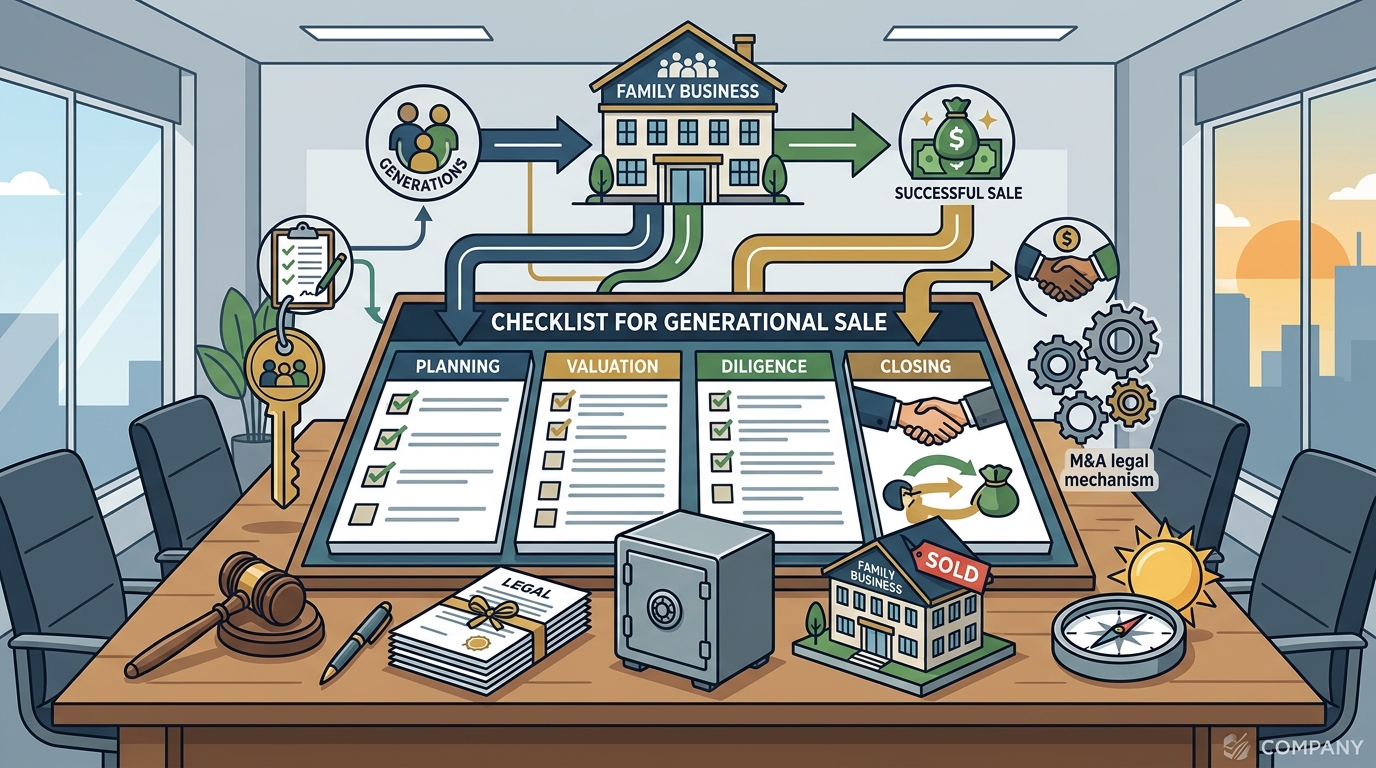 Selling a Family Business: Legal Checklist & Exit Strategy