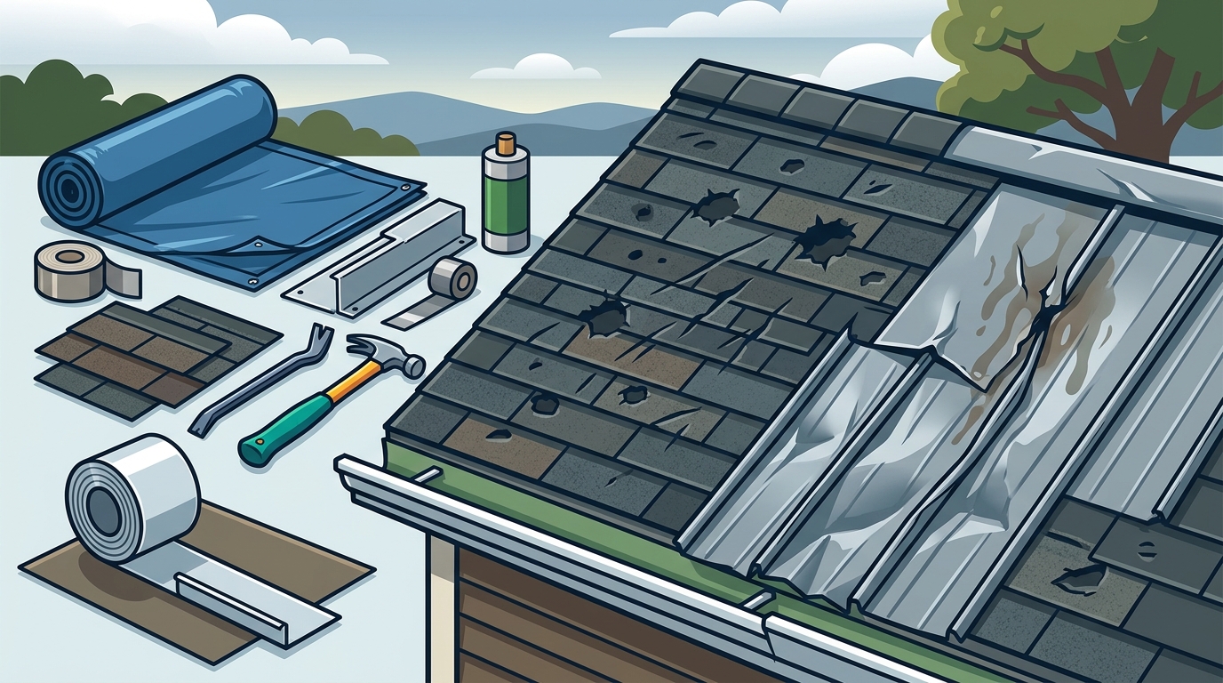 Roof Damage in Tennessee: Immediate Steps & Repair Guide