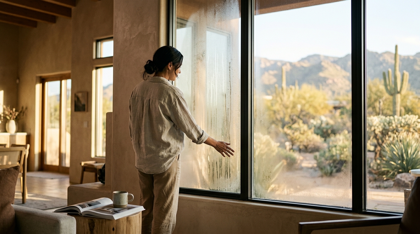 Signs of a Failing Residential Window Seal in Tucson