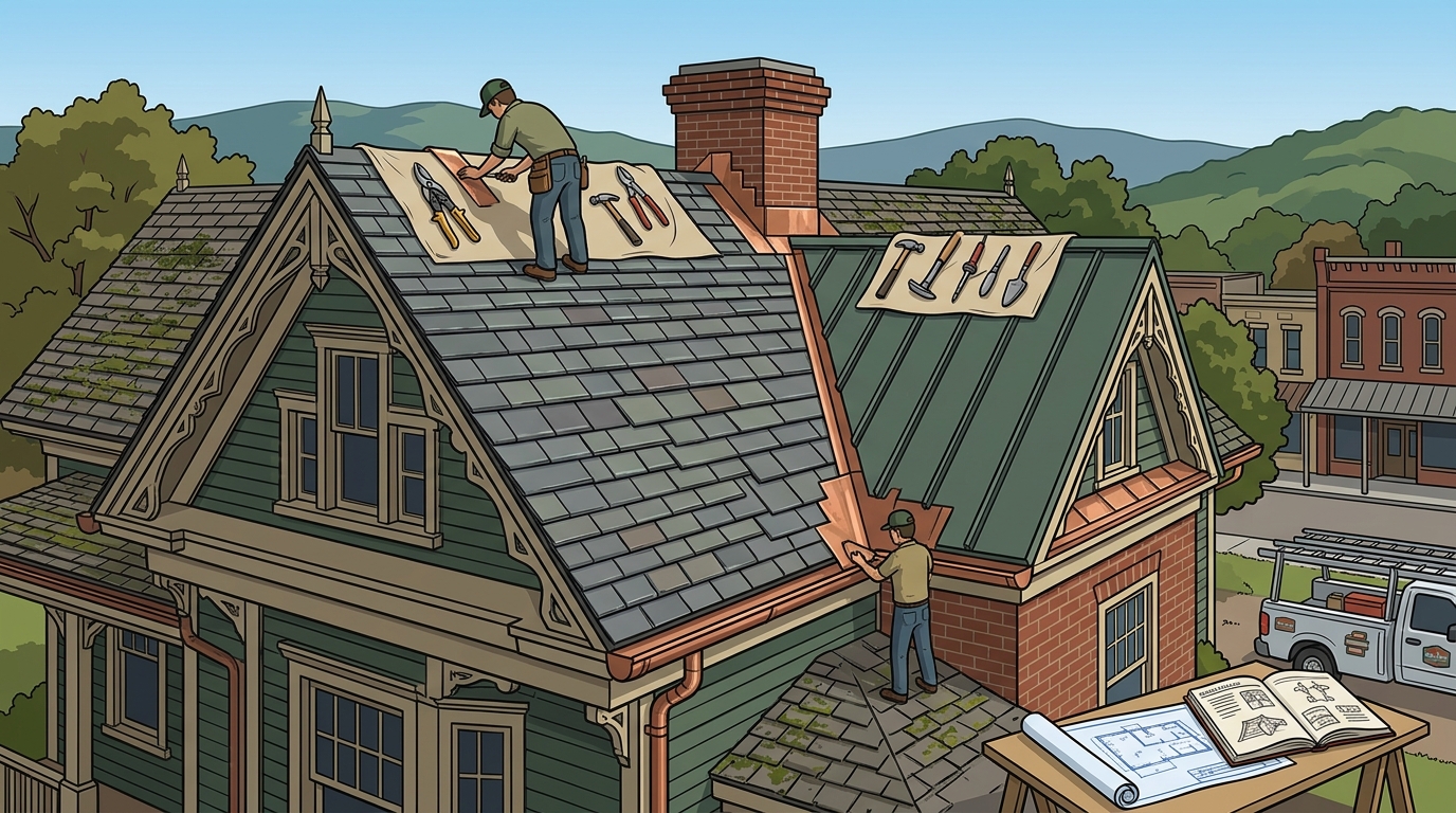 Historic Home Roofing in Middle TN: Restoration Experts