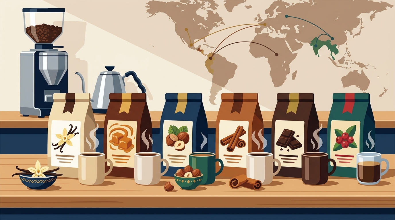 Best Flavored Coffee Options for Every Palate