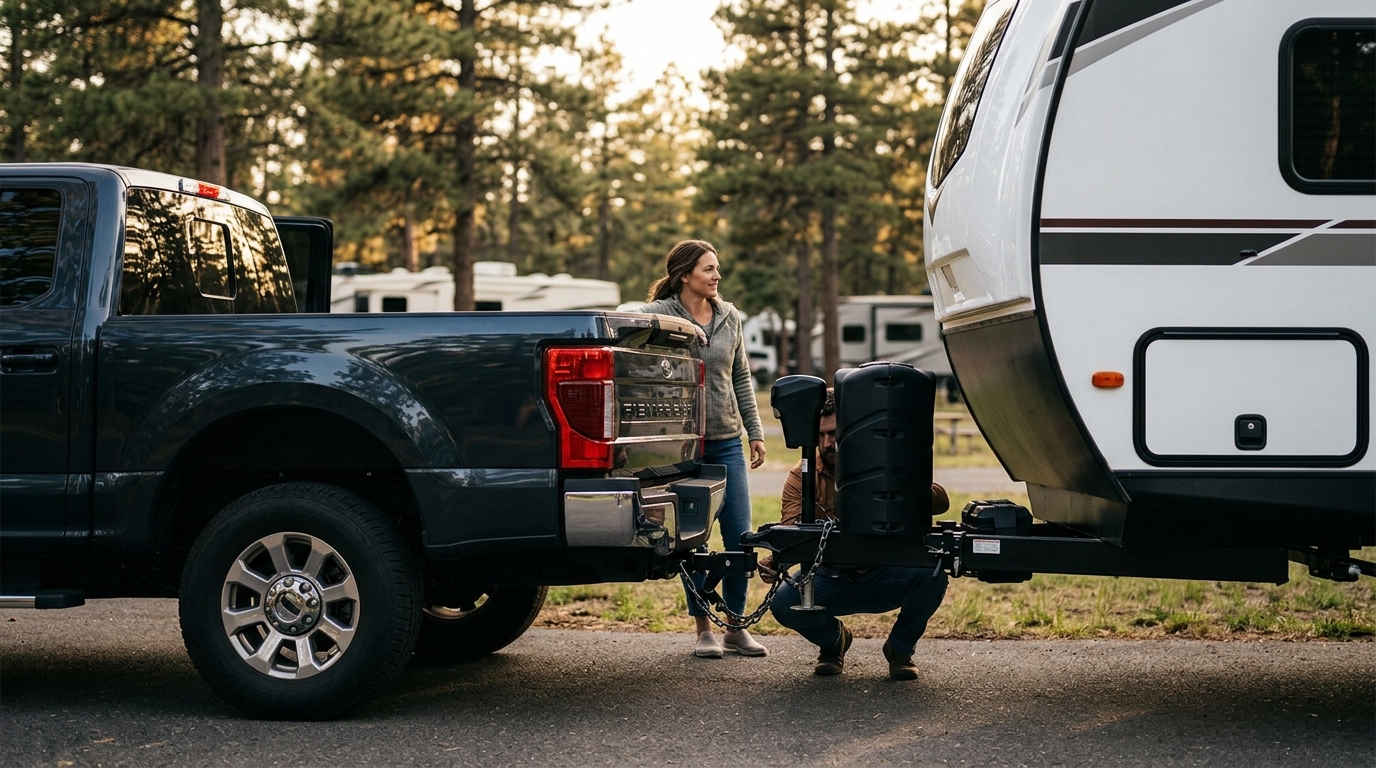 Choosing the Right Hitch for Your Travel Trailer Weight