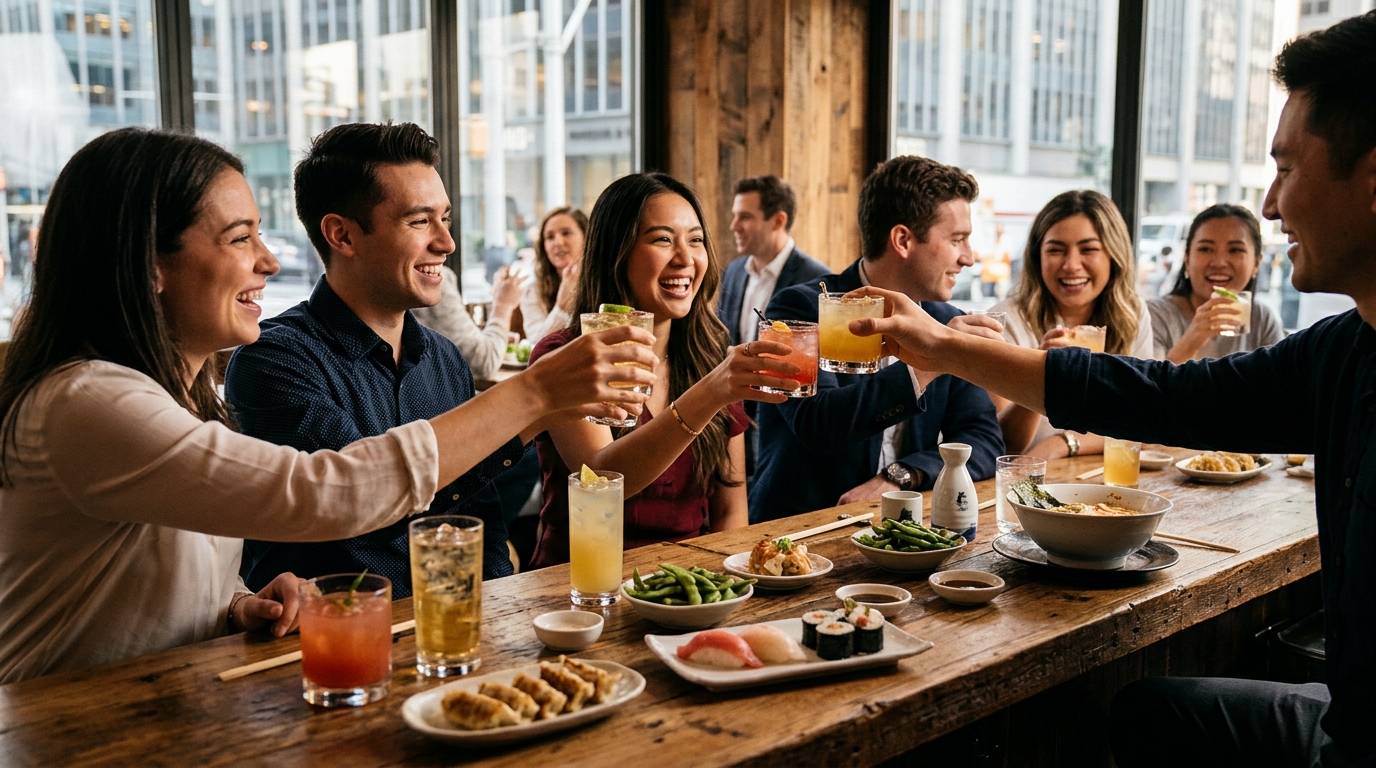 Best Happy Hour in Midtown Manhattan: Zen Ramen & Sushi Guide