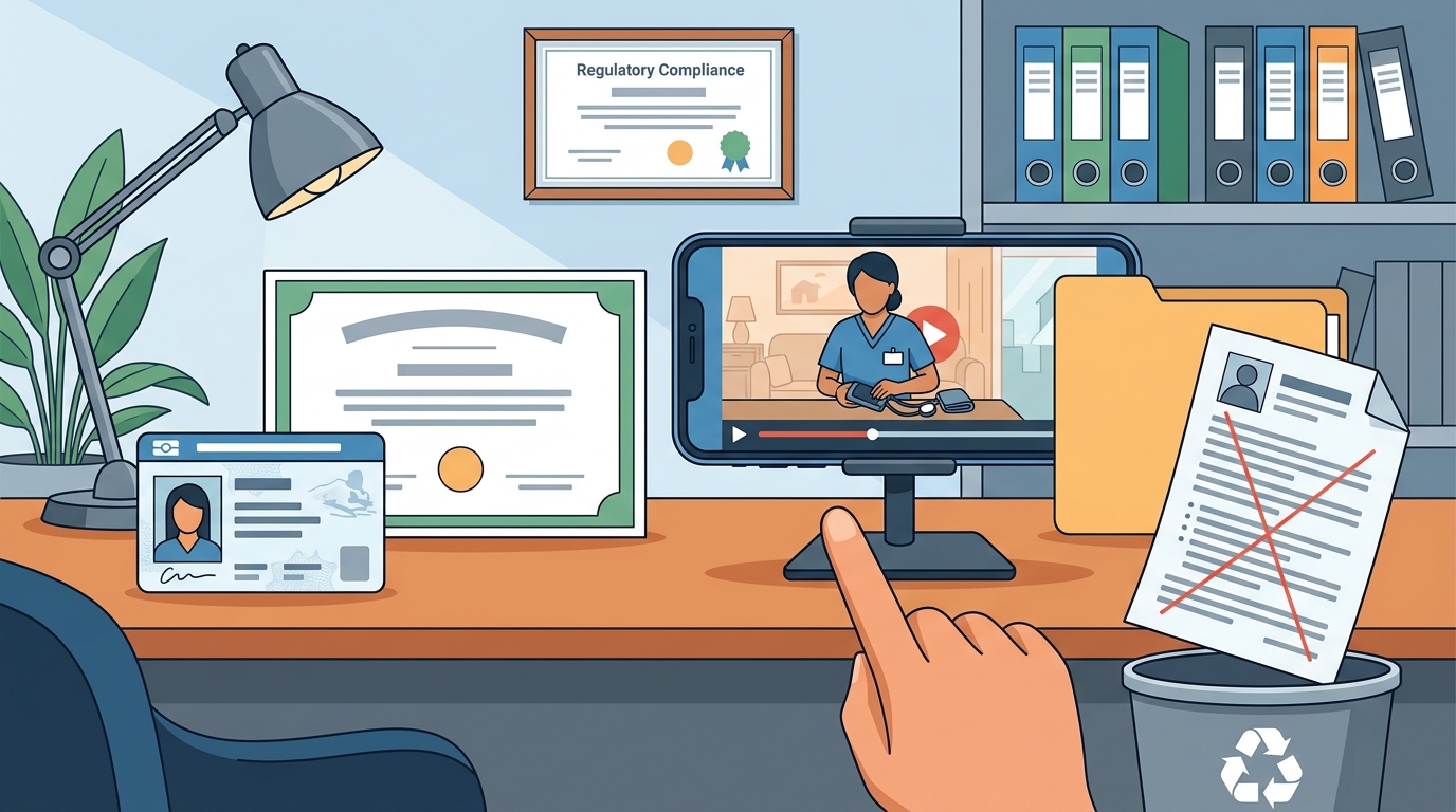 How Home Care Agencies Verify Caregiver Identity and Credentials