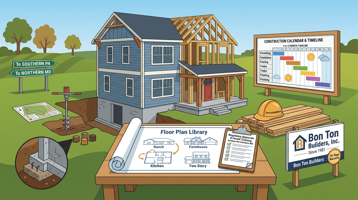Top Custom Home Builders in Southern PA & Northern MD