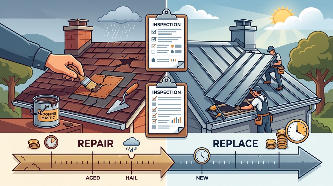 Repair vs. Replace Roof: Franklin TN Homeowner Guide
