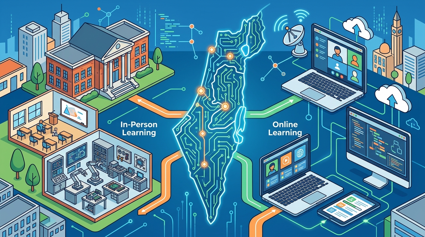 Best Hi-Tech College in Israel: In-Person vs Online Learning