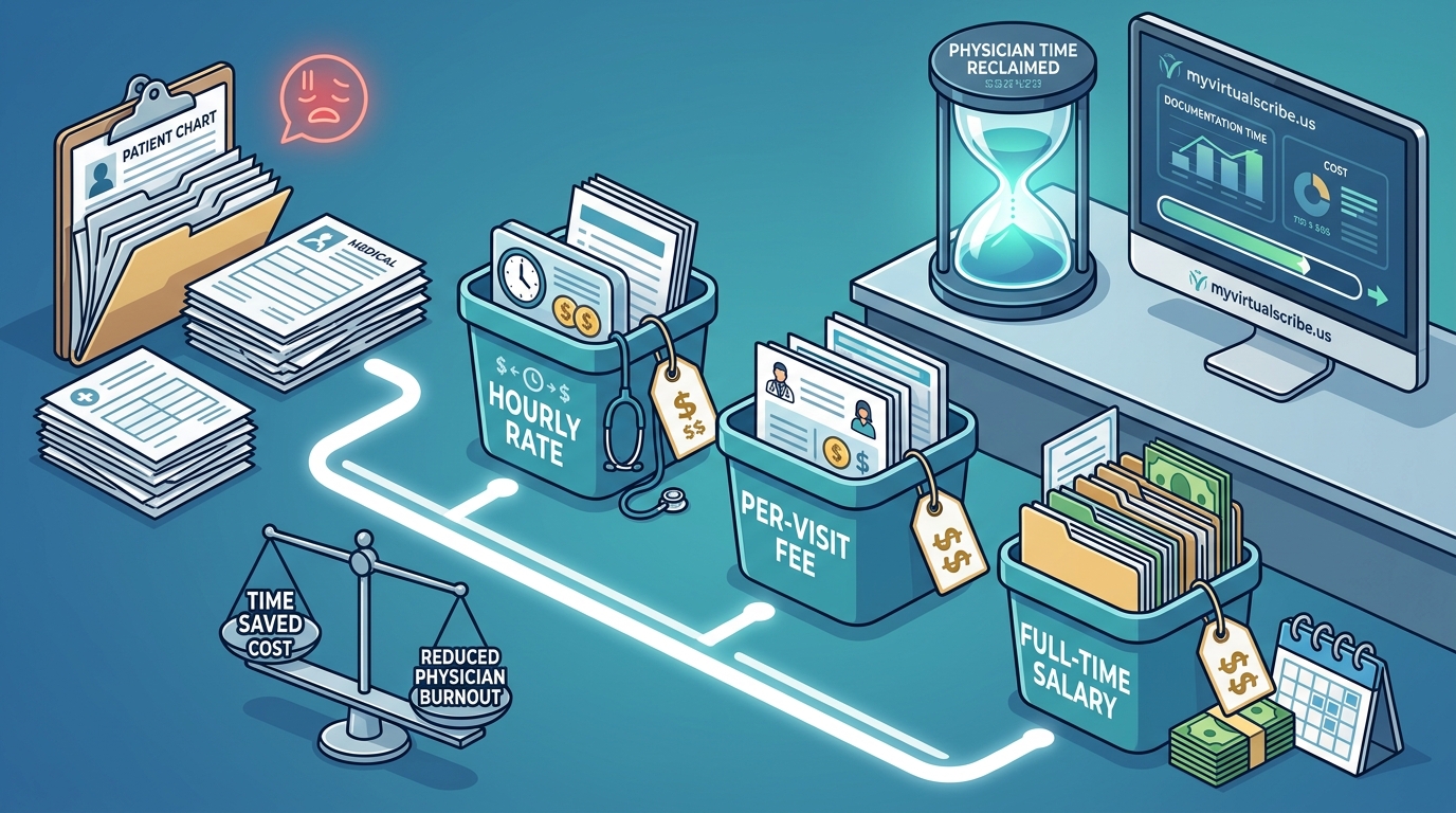 Remote Medical Scribe Cost Structure: Pricing Models Explained