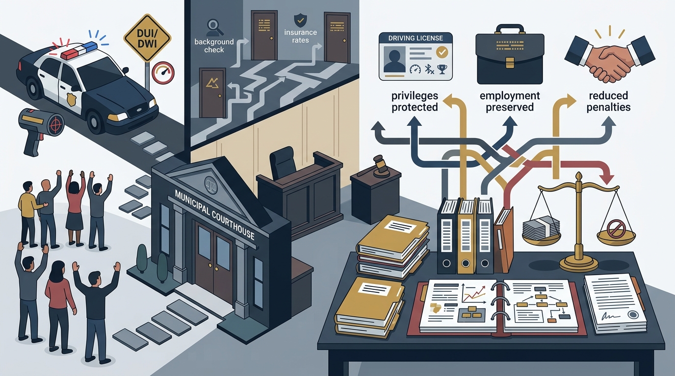 How a Criminal Defense Attorney Helps with Municipal Court