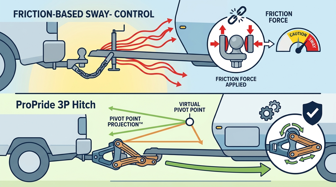 Best Trailer Hitch for Towing: ProPride 3P vs Friction Control