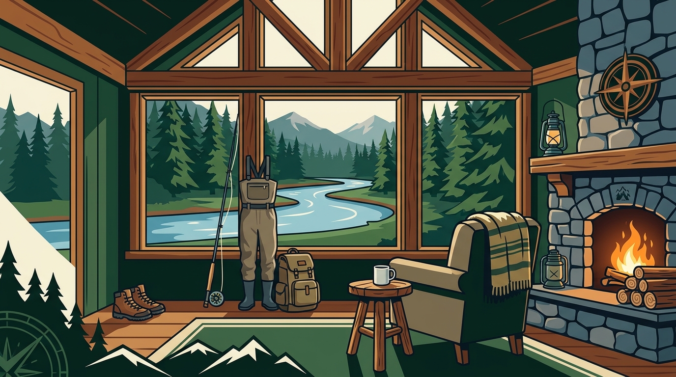 Quiet Mountain Retreat in Pacific Northwest: Whistlin Jacks