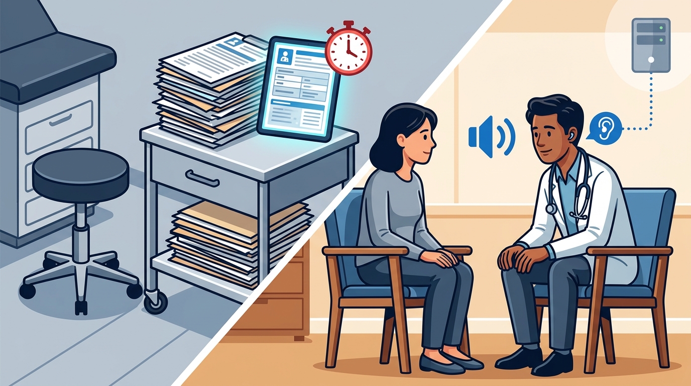 Can a Remote Scribe Improve Patient Interaction Time?