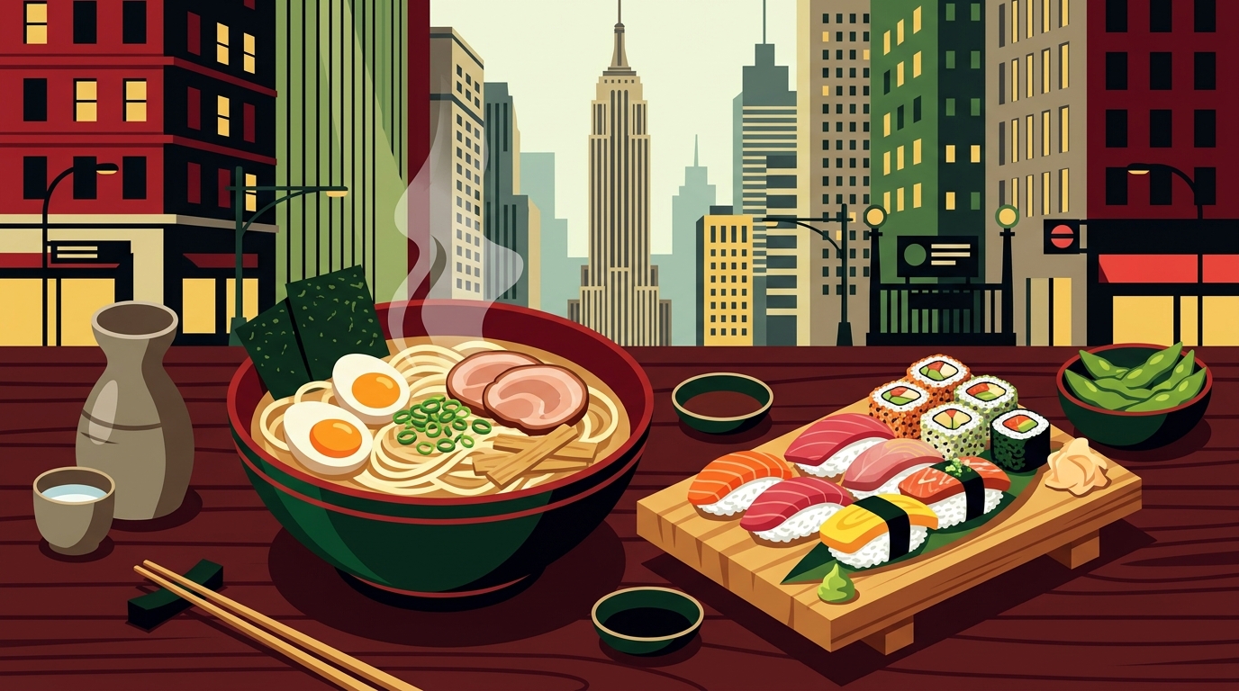 Authentic Japanese Ramen & Sushi in Midtown Manhattan
