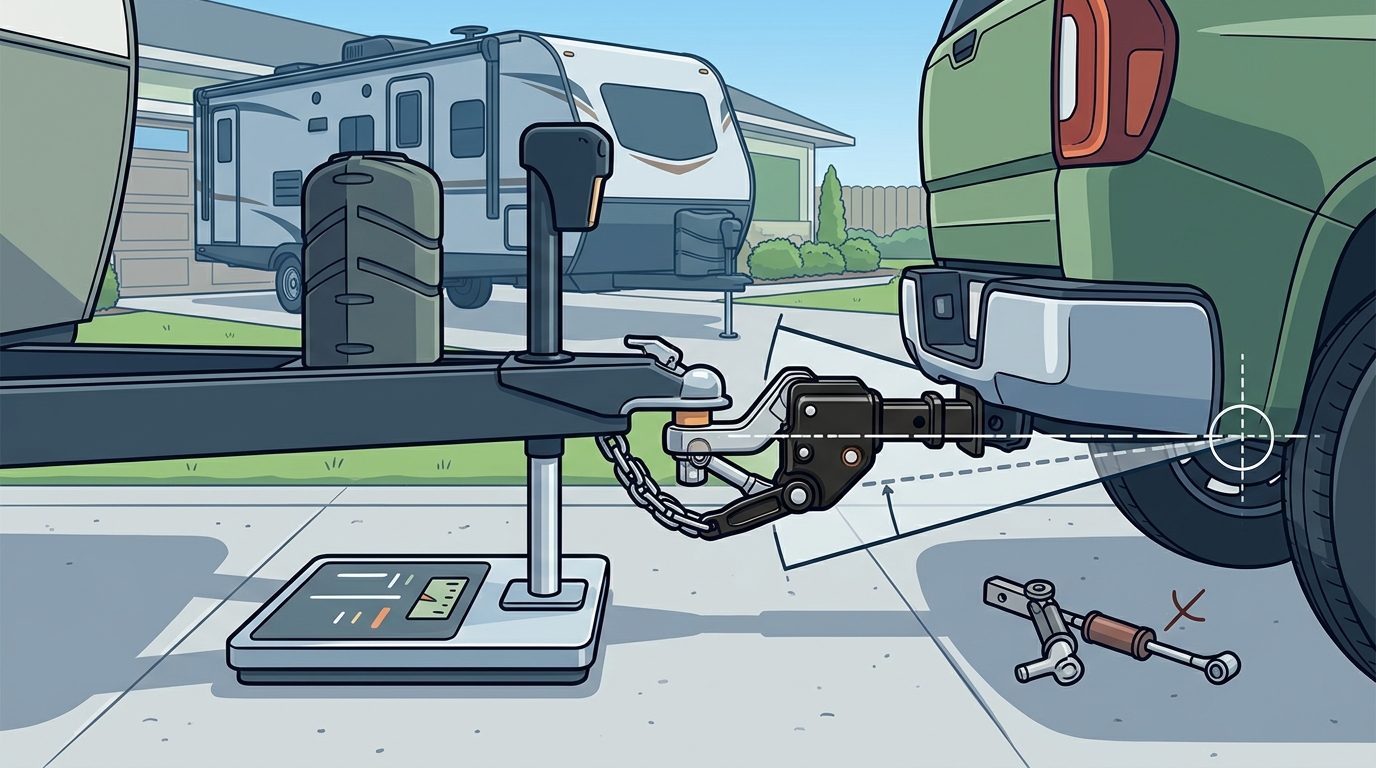 Choosing the Right Hitch for Your Travel Trailer Weight