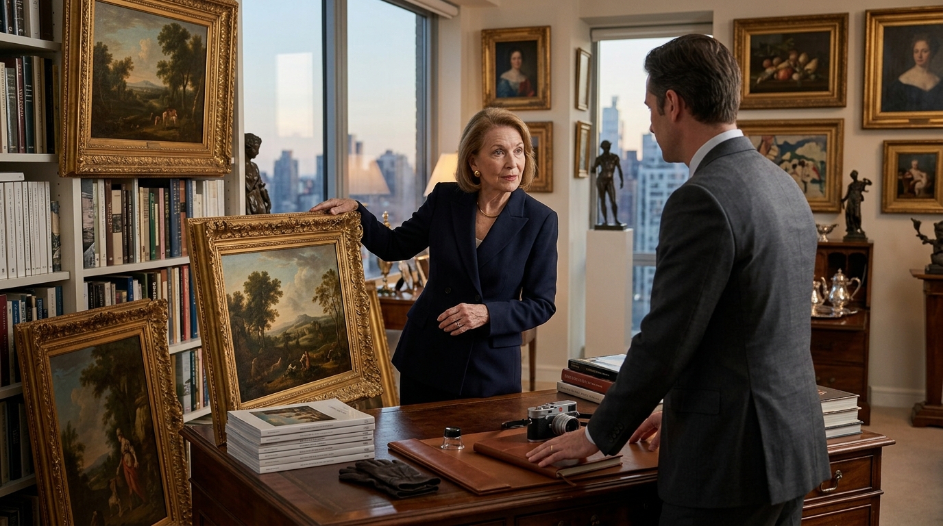 Selling an Entire Art Collection to a National Buyer