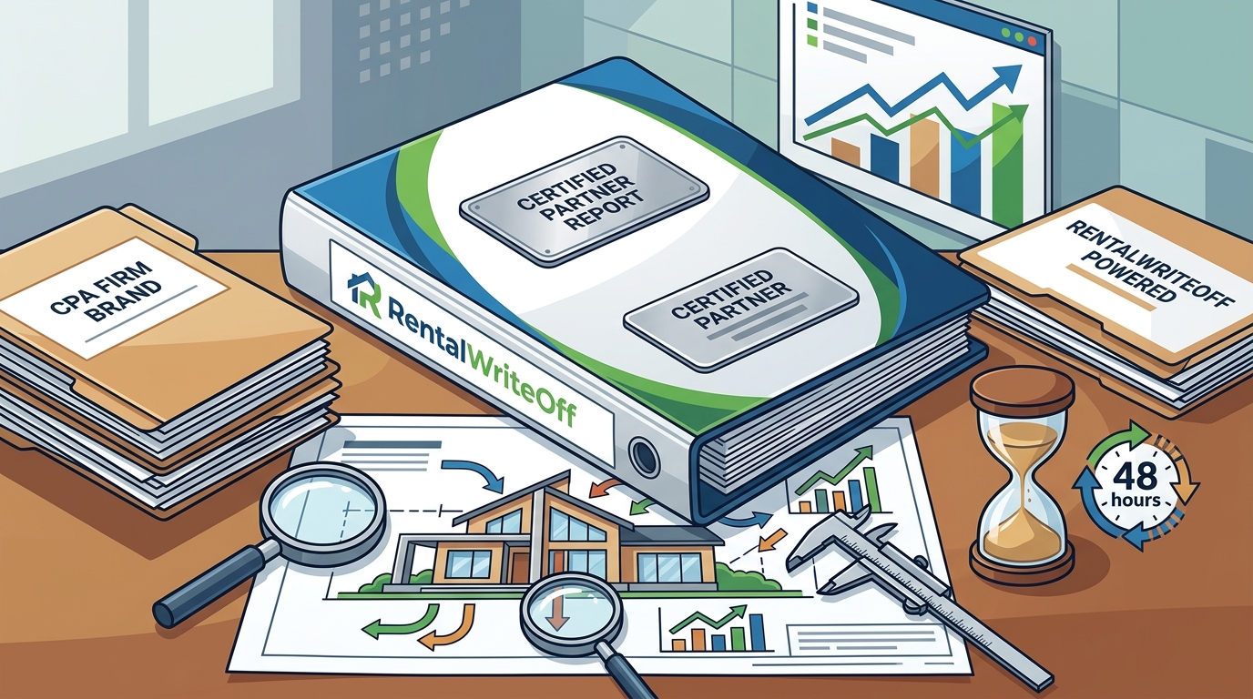 White-Label Cost Segregation for CPA Firms: RentalWriteOff
