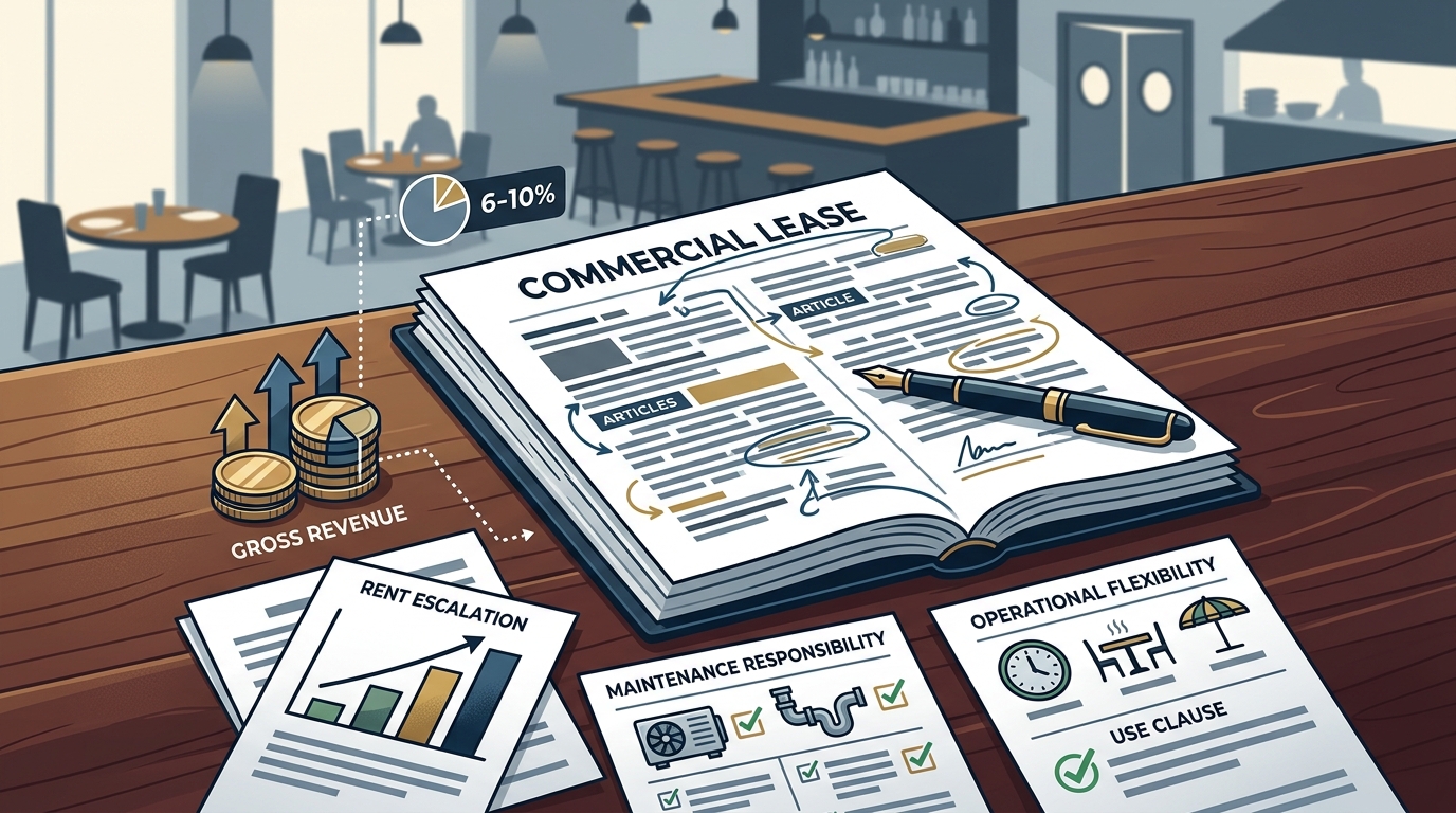Commercial Lease Negotiation for Hospitality Venues: Legal Guide