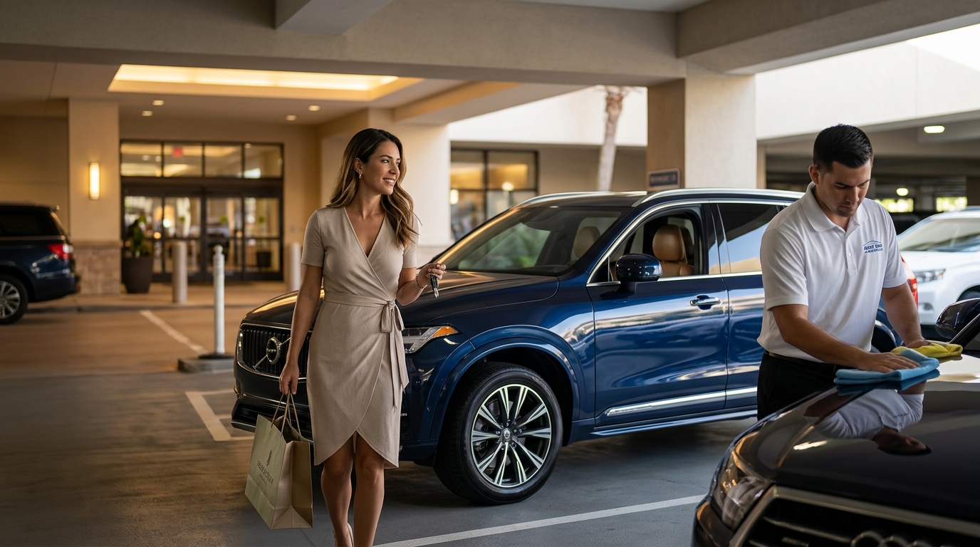 Drop Off Car While Shopping at Auto Spa America Tampa
