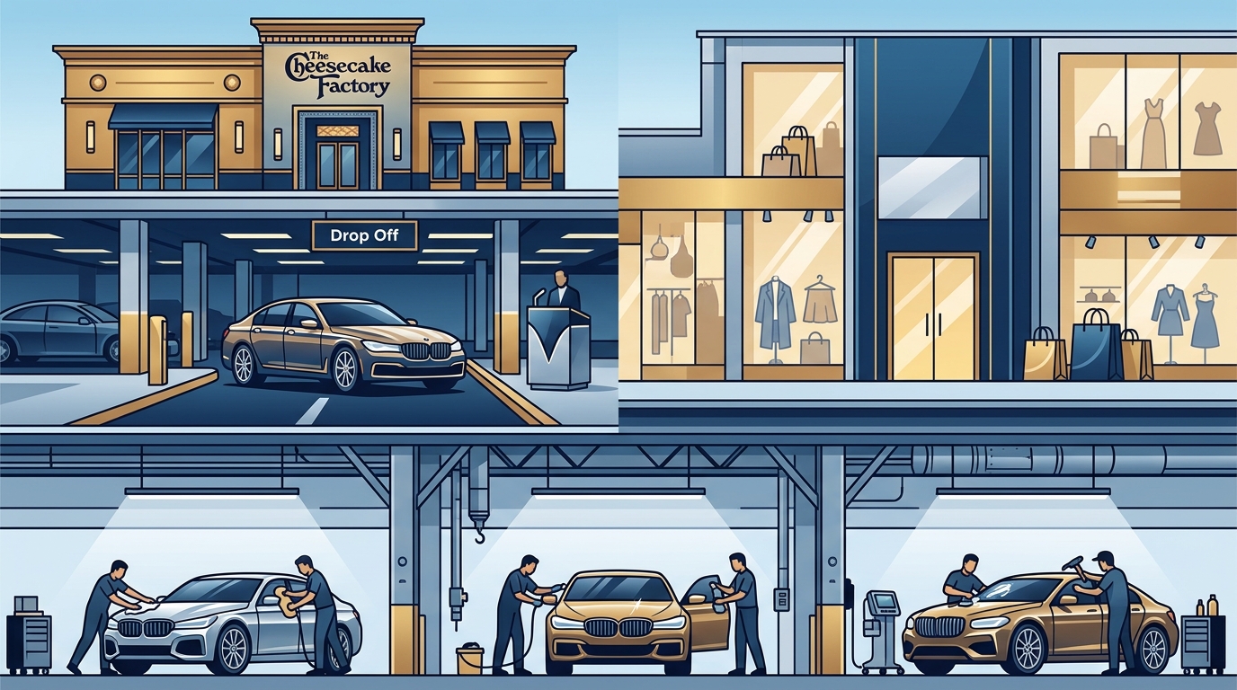 Drop Off Car While Shopping at Auto Spa America Tampa