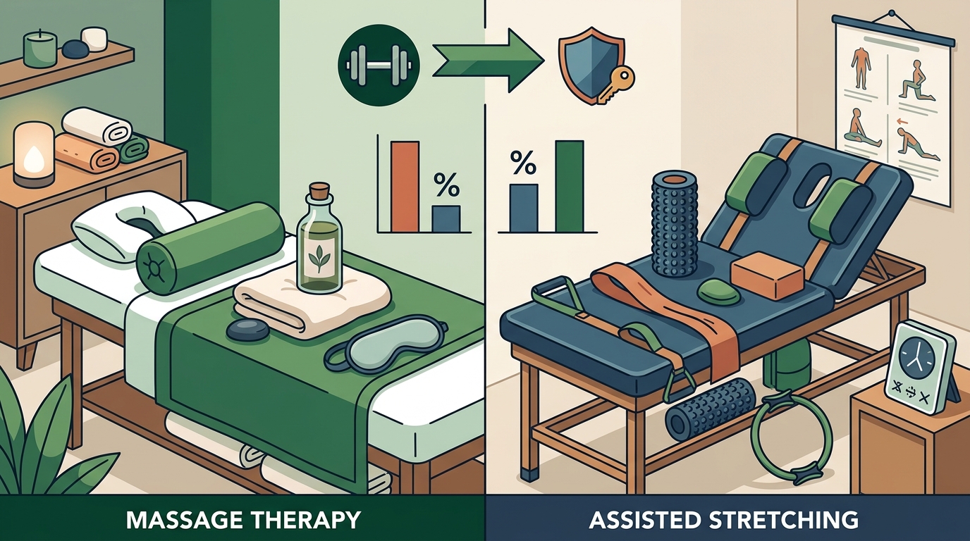 Massage Therapy vs. Assisted Stretching: Which Recovery Method S
