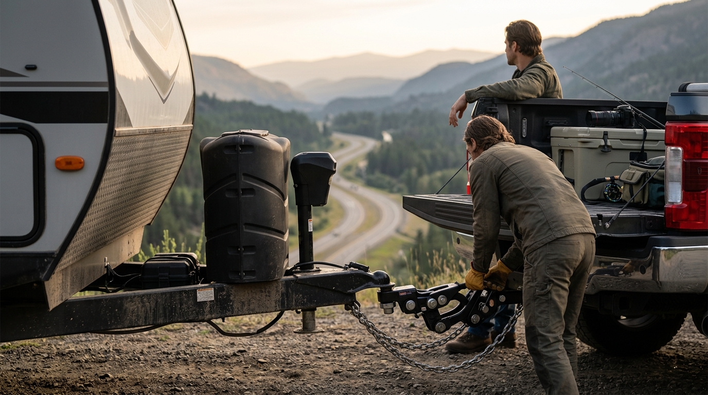 Best Sway Control Hitches for Beginners Towing Heavy Trailers