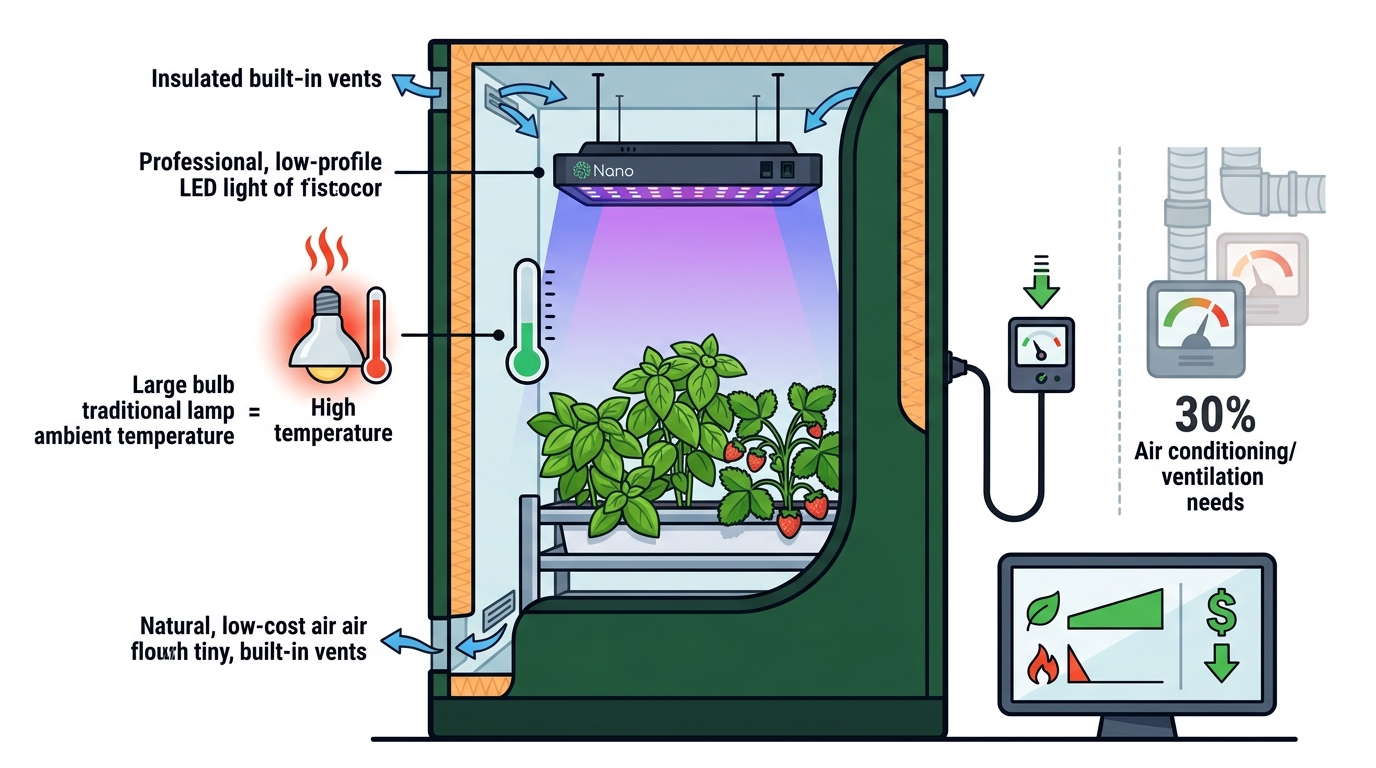 Low Heat Grow Lights: Best Options for Indoor Plants