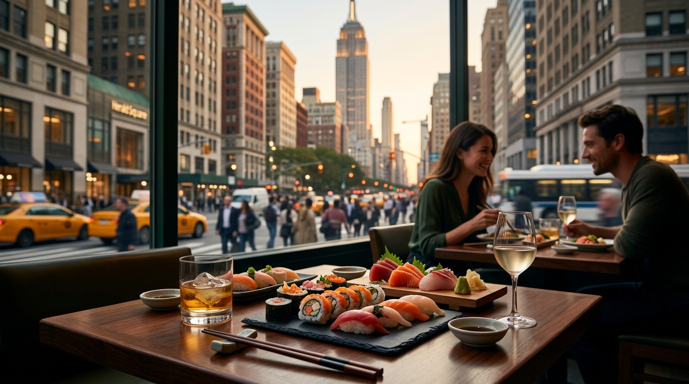 Best Sushi and Drinks Near Herald Square: Zen Ramen & Sushi