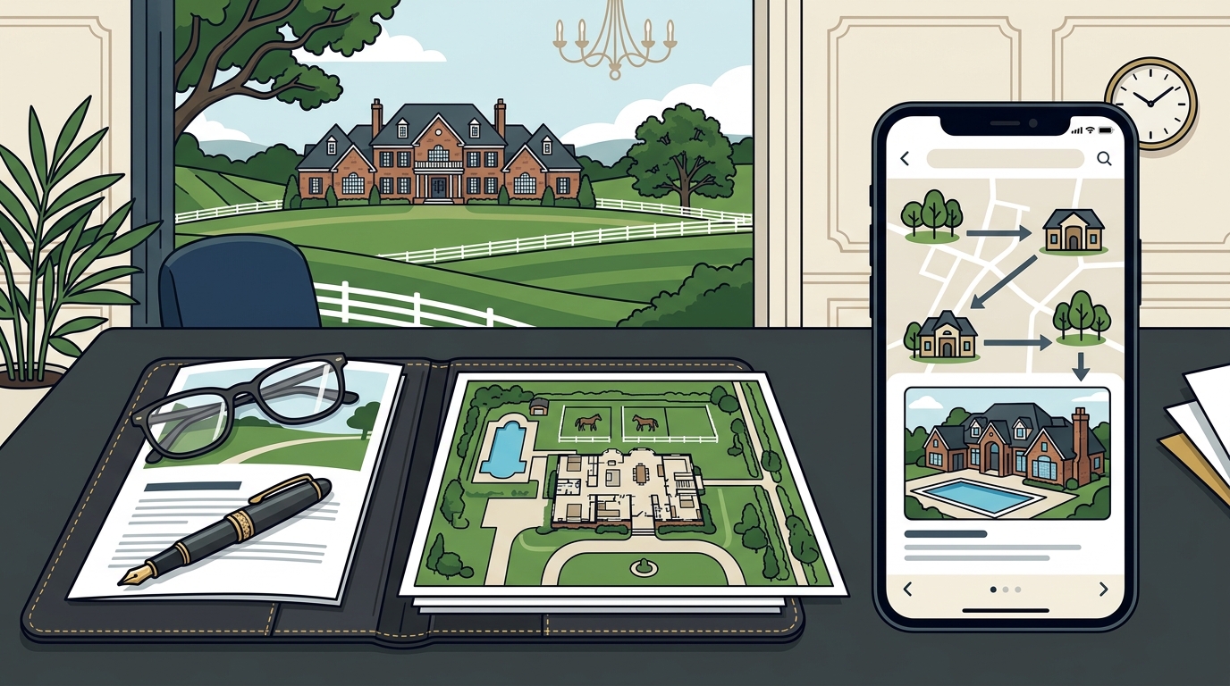 Steps to Finding Luxury Homes in Lexington KY