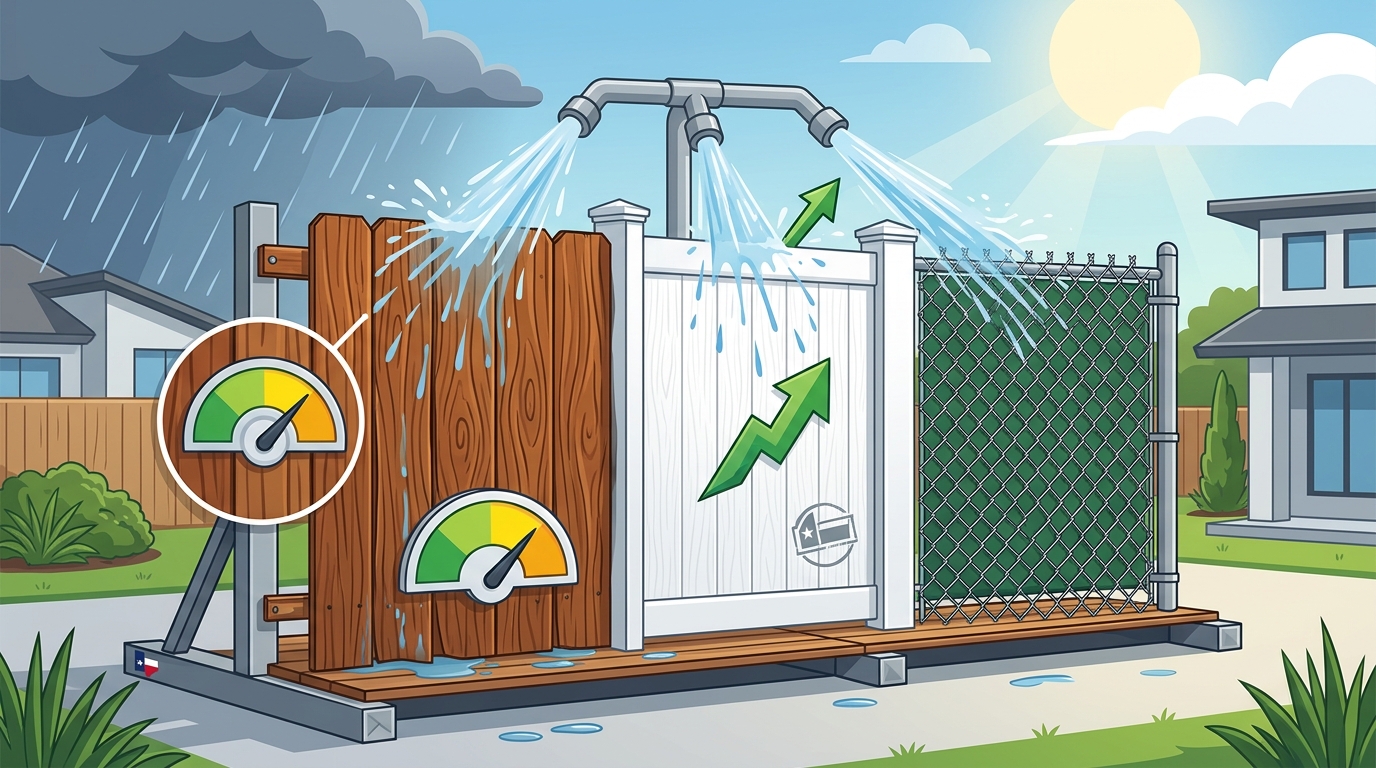 Best Privacy Fence Materials for Fort Bend County Homes