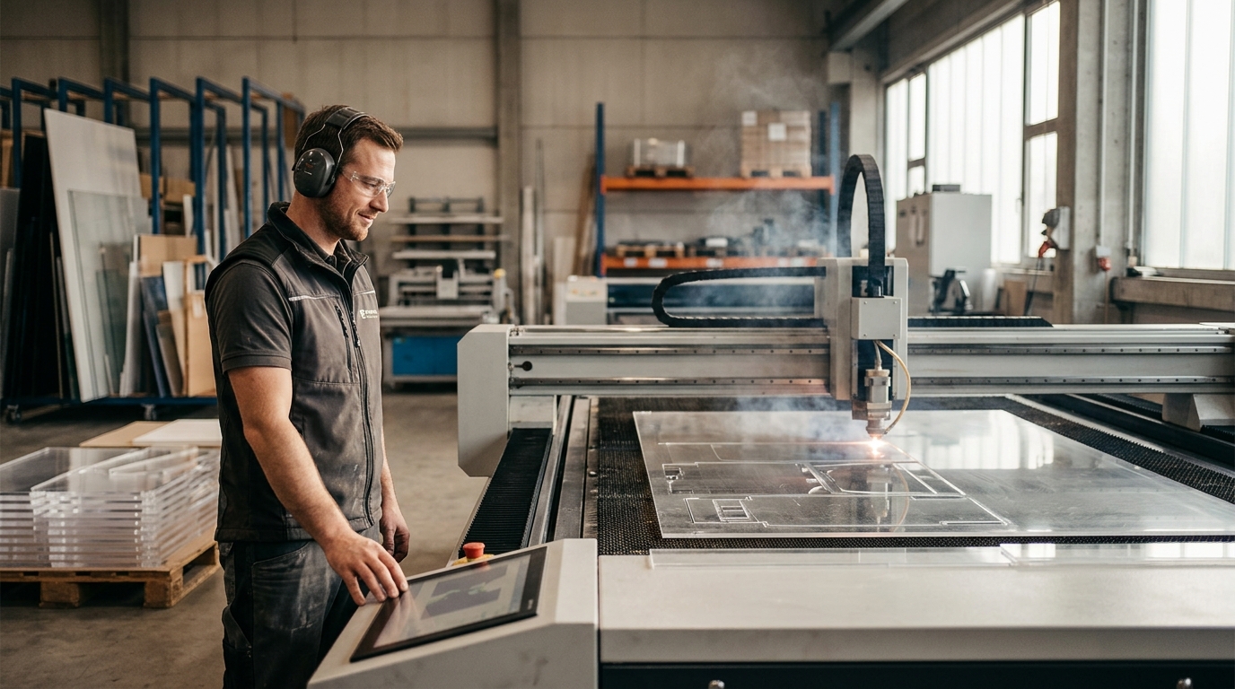 Automating Precision Cutting for Large-Scale Acrylic Projects