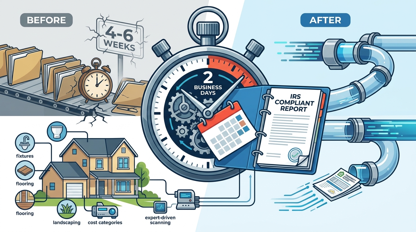 Fastest Cost Segregation Turnaround for Rental Properties in 202