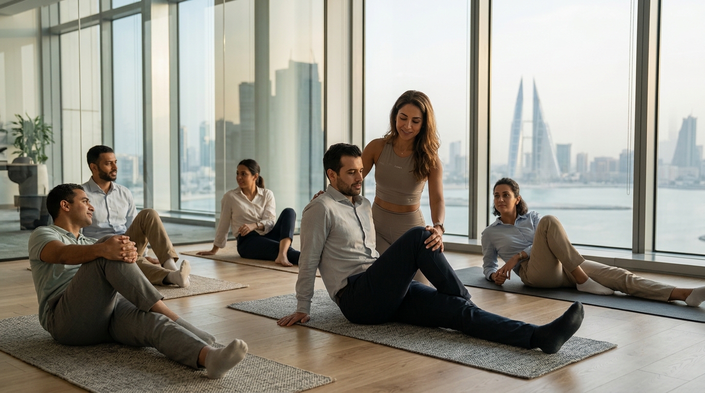 Corporate Wellness in Bahrain: Mobility & Recovery for Teams