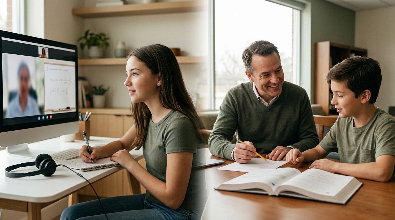 Online vs In-Person Math Tutoring: Effectiveness Compared