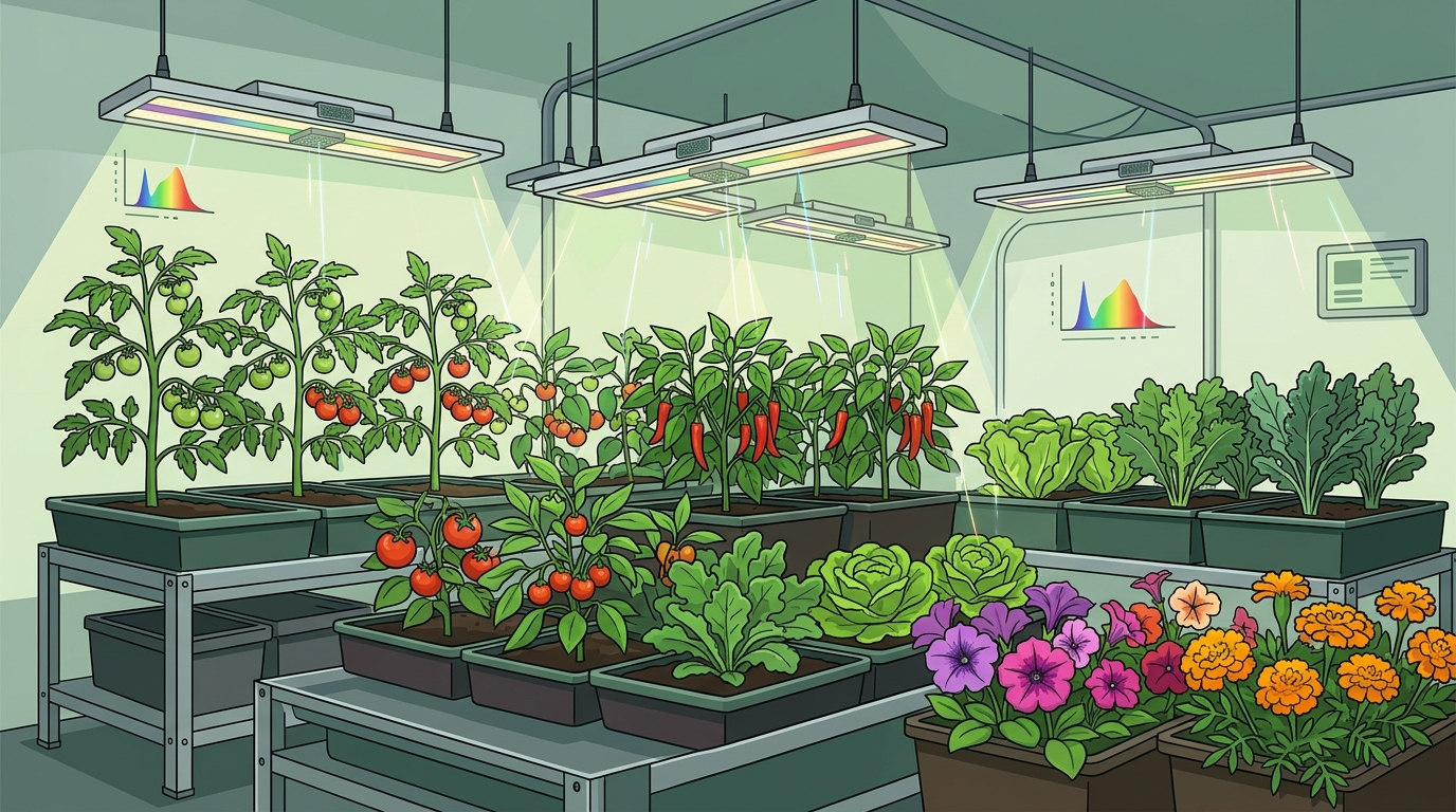 Best Indoor Grow Lights for Vegetables and Flowers: Nano Tech