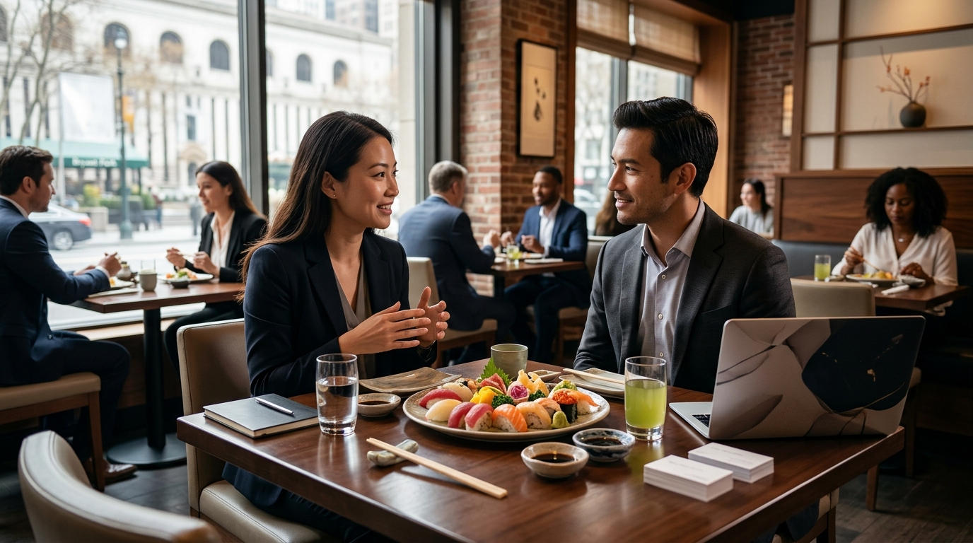 Best Sushi Business Lunch Spots in Midtown Manhattan