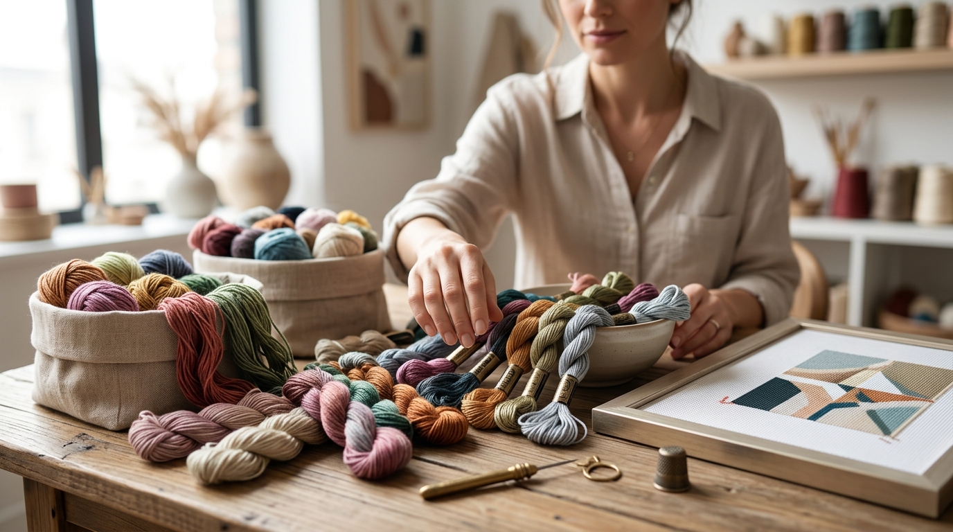How to Select the Perfect Thread for Needlepoint Projects
