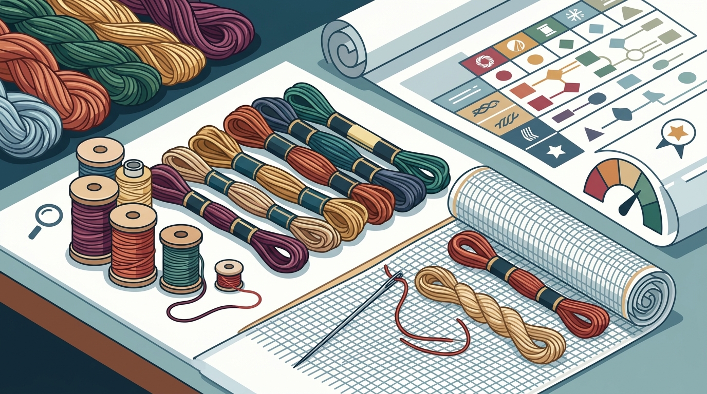 How to Choose the Right Thread for Needlepoint: A Complete Guide
