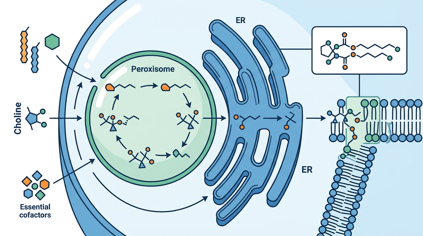 How the Body Produces Plasmalogens: Biosynthesis & Nutrients