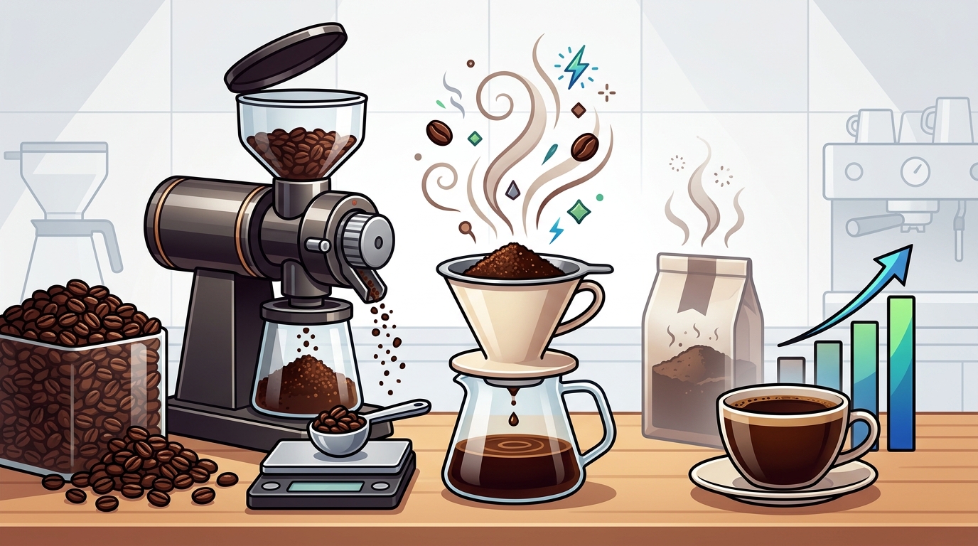 Whole Bean Coffee Benefits: Freshness, Flavor & Performance