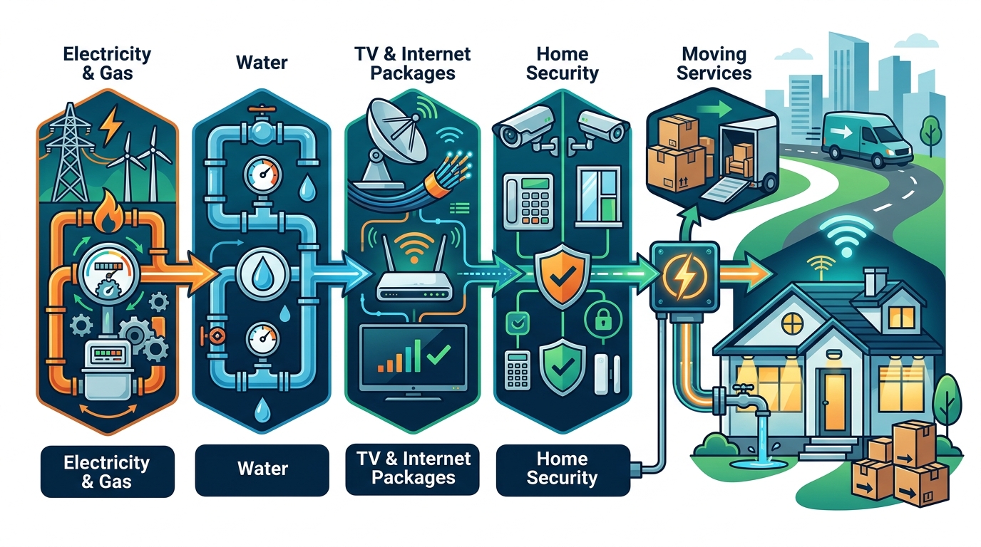 How to Set Up All Home Utilities at Once