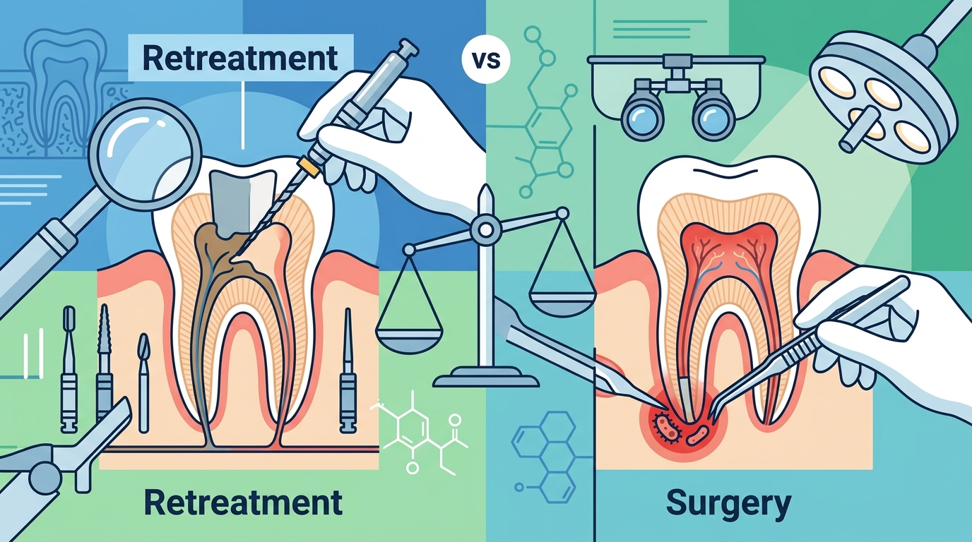 Root Canal Retreatment vs. Surgery: Which Option Is Best?