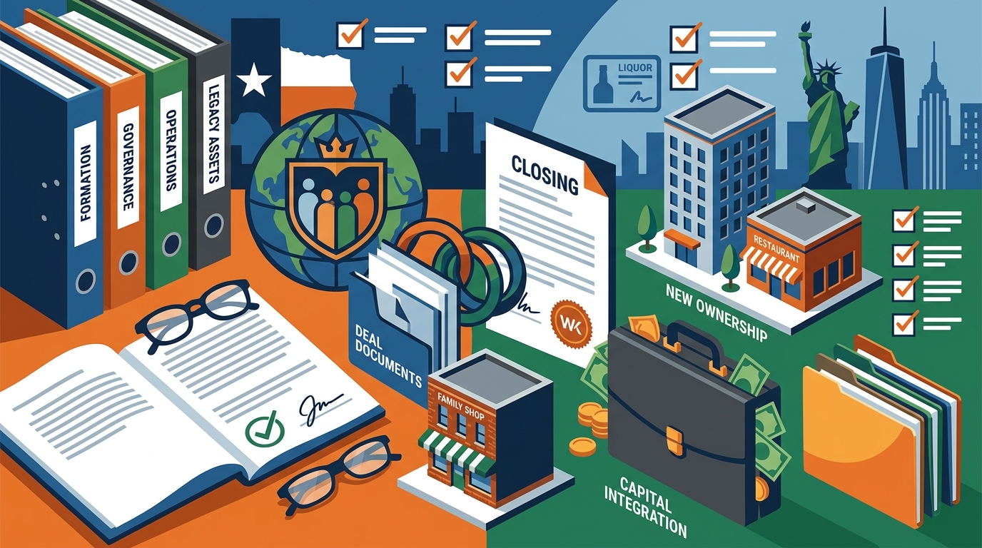 Selling a Family Business: Legal Checklist for Texas & NY