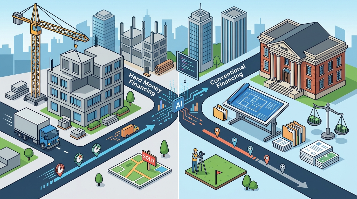 Commercial & Vacant Land Financing: Hard Money vs. Conventional
