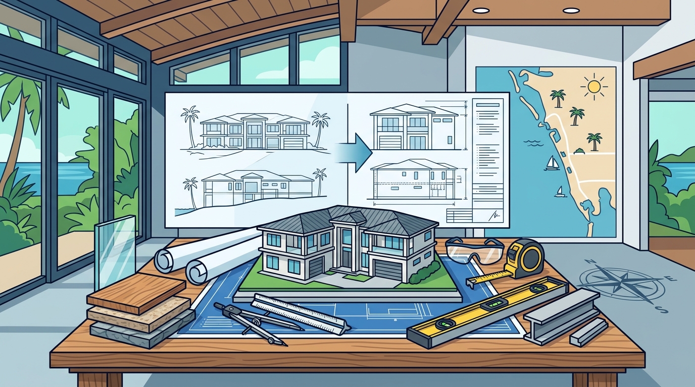 Design+Build Benefits for Luxury Custom Homes in Sarasota