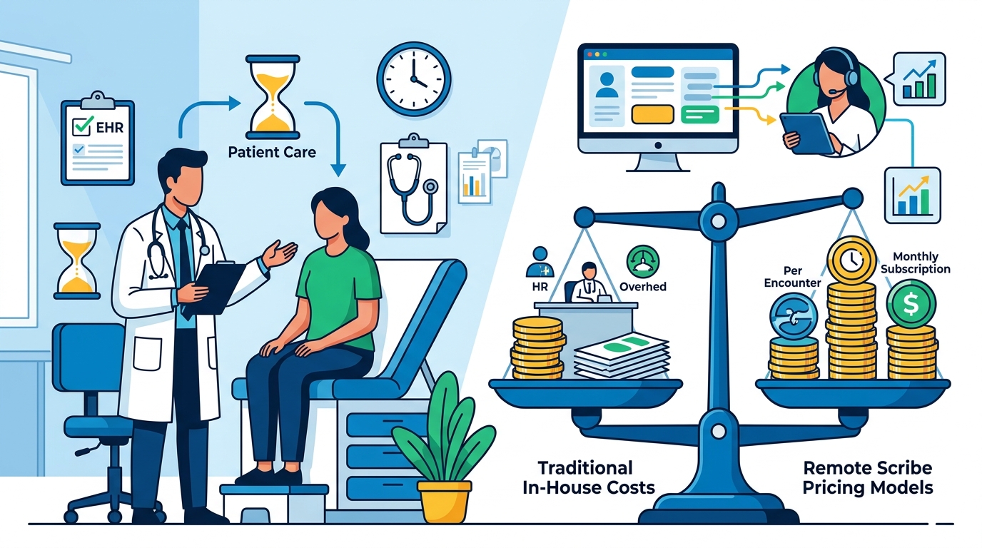 Remote Medical Scribe Cost Structure: Pricing Models Explained