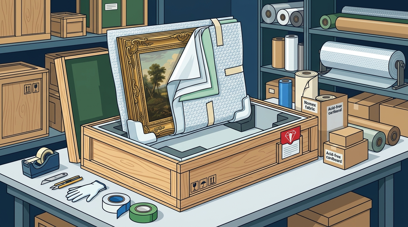 How to Safely Ship Expensive Art to Buyers