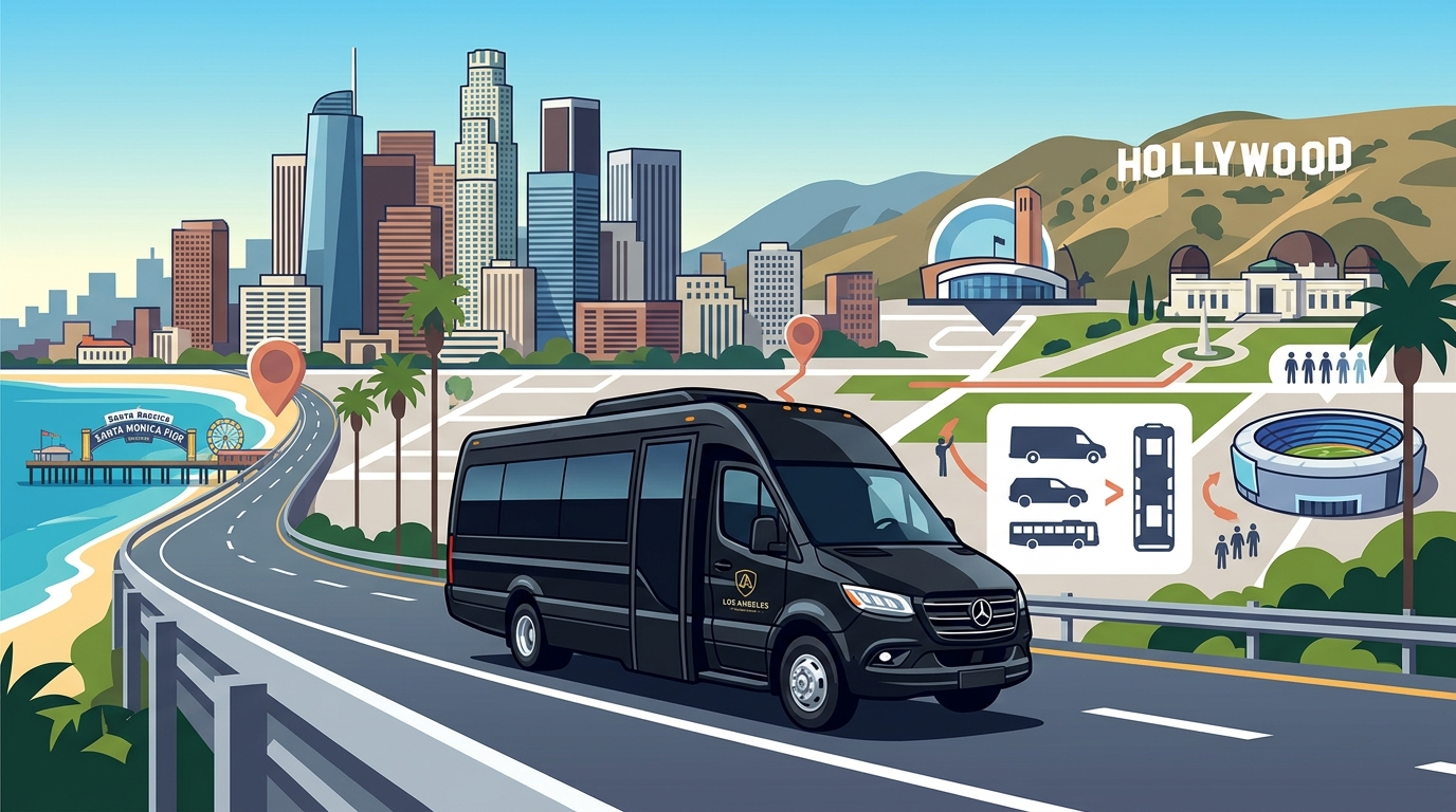 Luxury Minibus City Tours in Los Angeles: Top Charter Options
