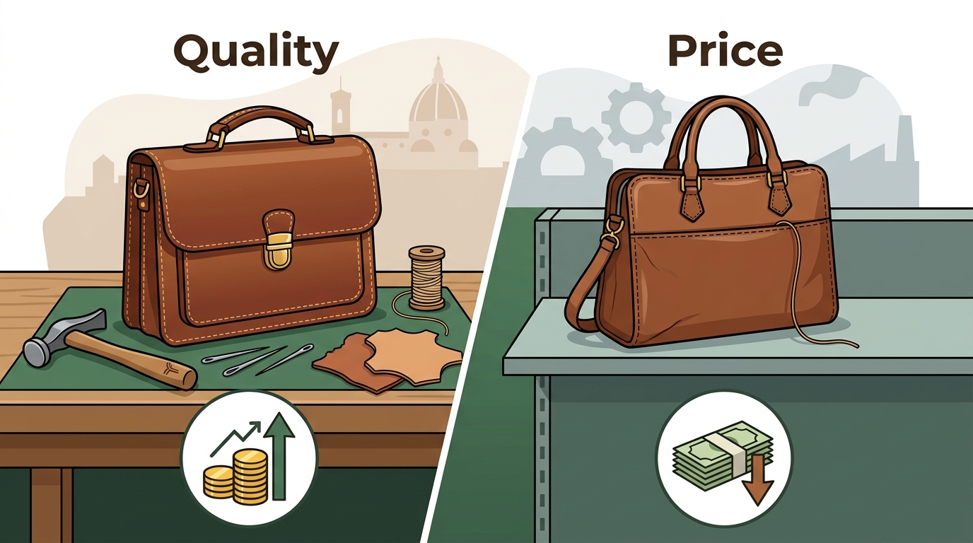 How to Choose the Best Leather Goods Provider: Quality vs Price
