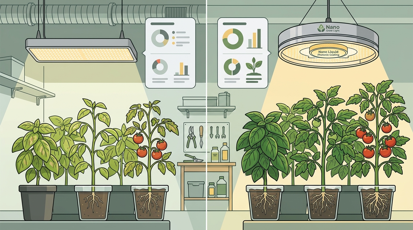 Best Grow Lights for Indoor Plants: Nano vs LED Guide